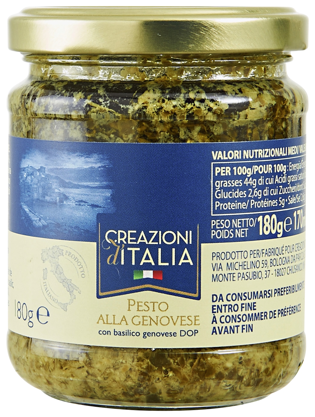 Sauce pesto à la genovese Creazioni d'Italia