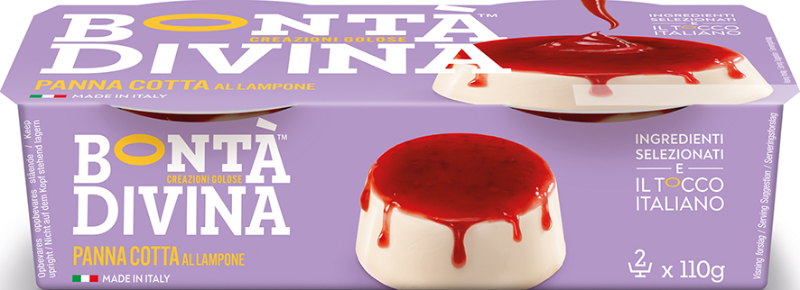 PANNA COTTA al lampone