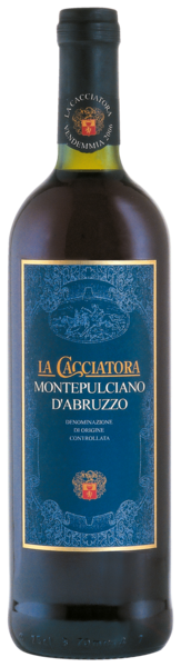 LA CACCIATORA AOP MONTEPULCIANO D'ABRUZZES 
 code EAN 8004300116548 