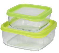 BOÎTE DE CONSERVATION CARRÉE 1 L