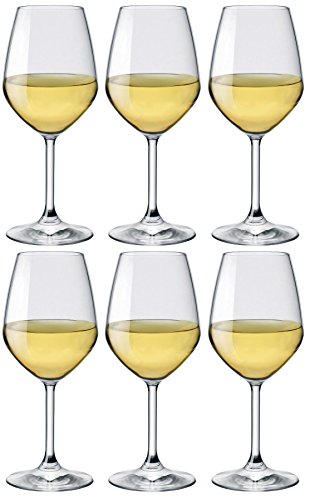 Rocco Bormioli Lot de 6 verres à vin, 44,5 cl