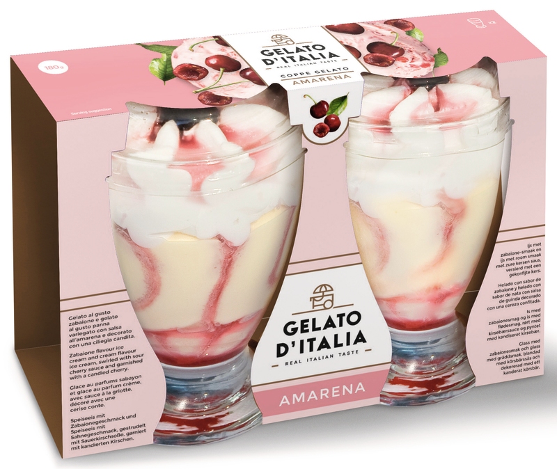 GELATO D'ITALIA COUPE AMARENA GELATO D'ITALIA code EAN 8004362001424 