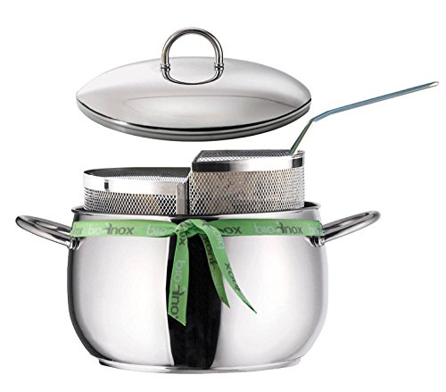 Inoxriv bioinox Duetto Lot de pâtes, acier inox...