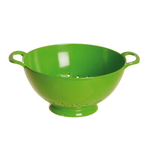 Mélamine vert-passoire à pâtes - 24 cm