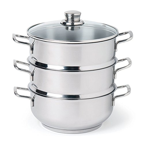 47121 cuiseur vapeur en inox 4 pièces