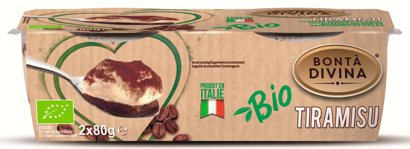 BONTA DIVINA TIRAMISU BIO BONTA DIVINA code EAN 8005020038073 