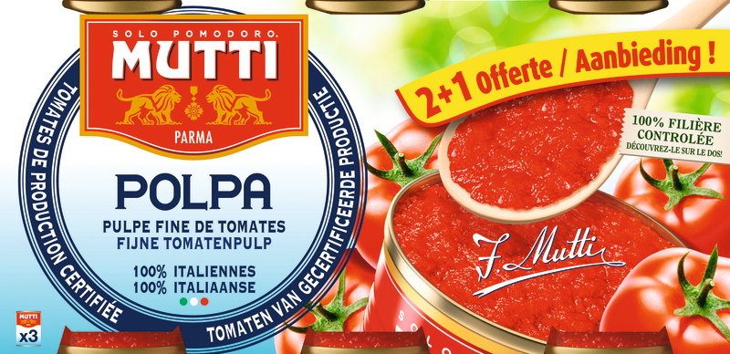 PULPE FINE DE TOMATES Mutti