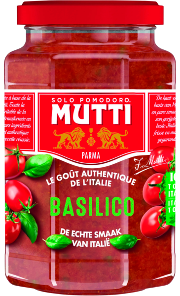  Sauce Tomates Au Basilic Mutti code EAN 8005110005572 