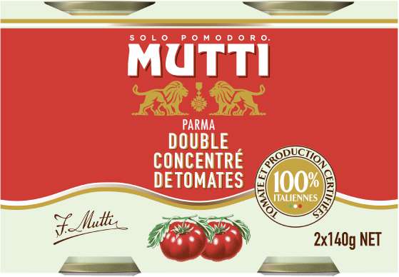 Double concentré de tomates