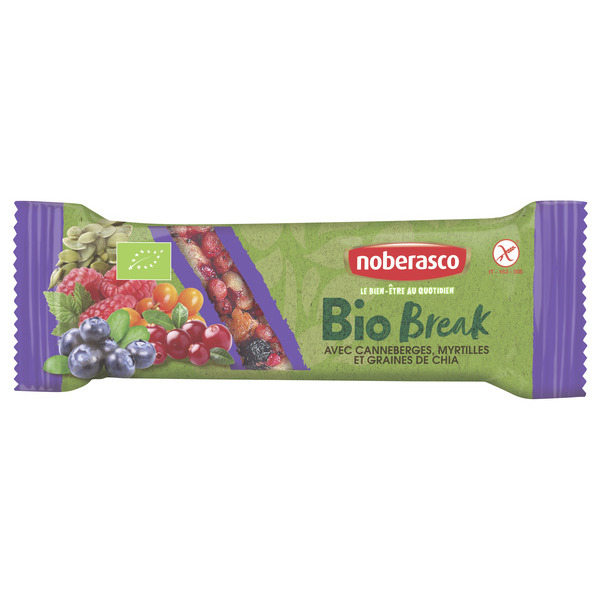 Barre break Bio canneberge myrtilles NOBERASCO 8005120218580 (8005120218580)