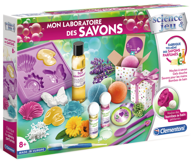 MON LABORATOIRE DES SAVONS Clementoni