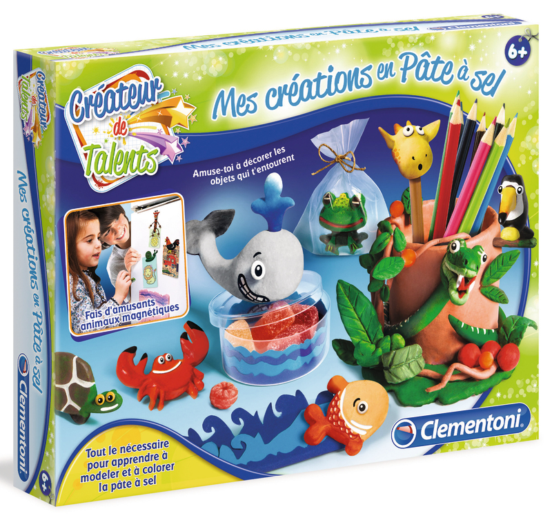 MES CRÉATIONS EN PÂTE A SEL Clementoni