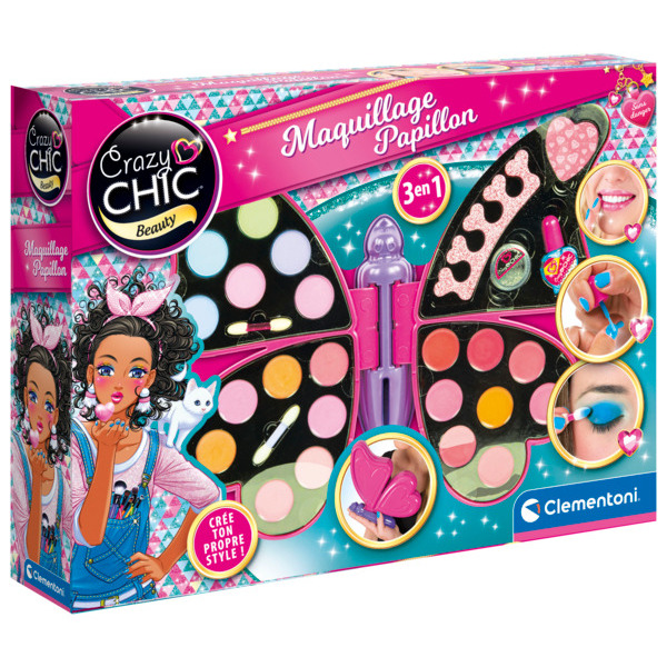 CLEMENTONI Ma palette de maquillage papillon  code EAN 8005125527779 