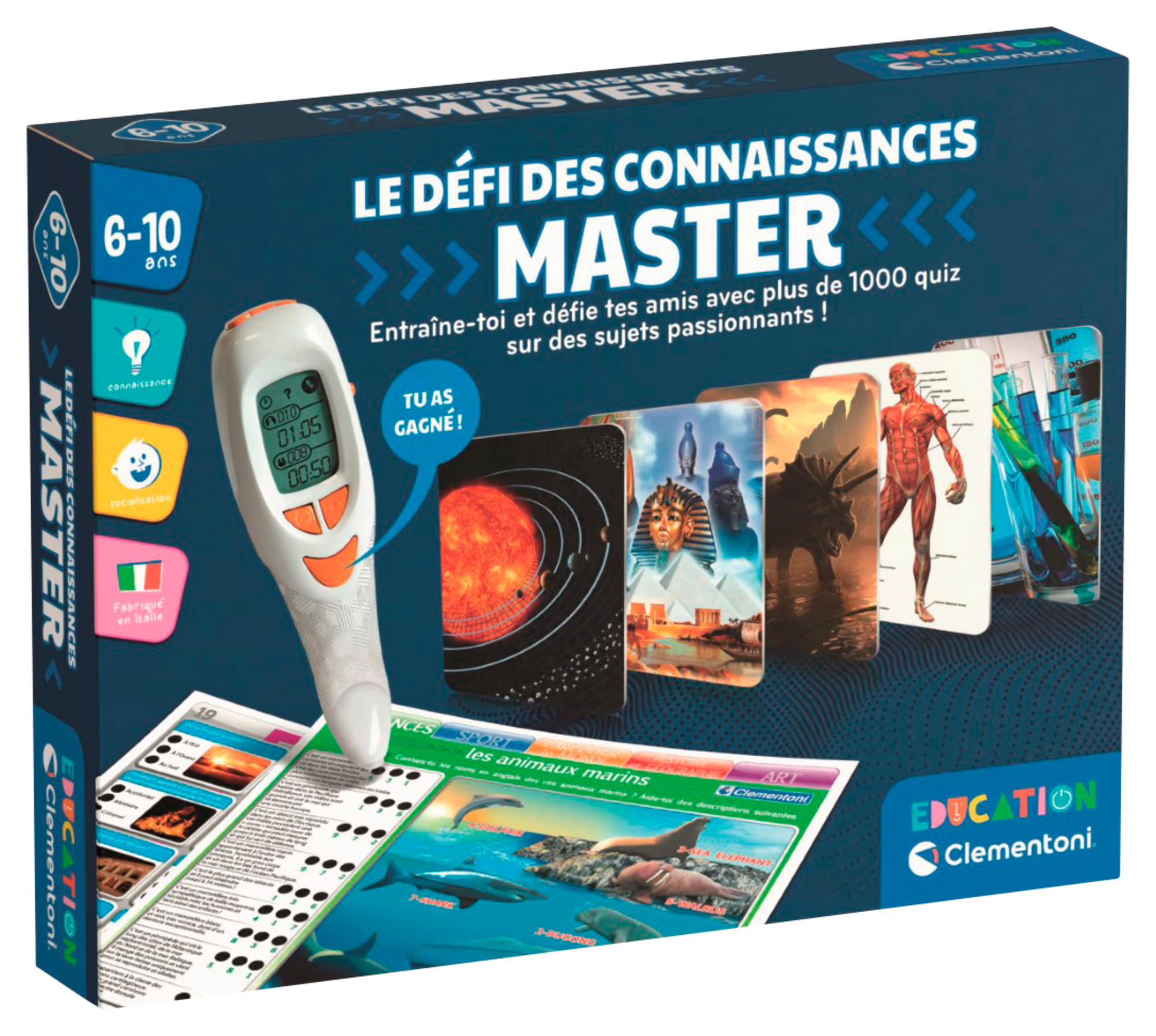 CLEMENTONI DÉFI DES CONNAISSANCES MASTER code EAN 8005125528059 