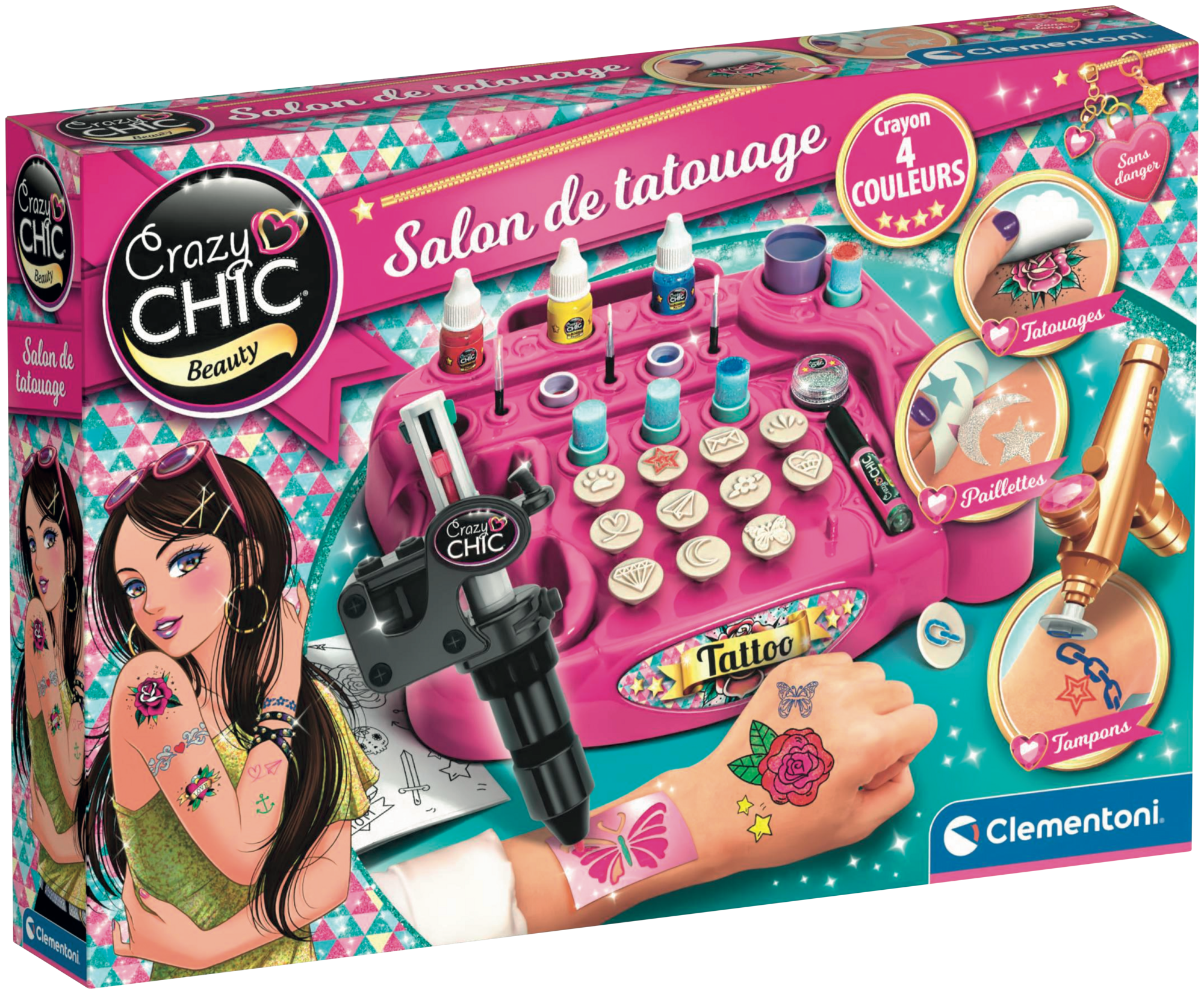 CLEMENTONI SALON DE TATOUAGE code EAN 8005125529711 