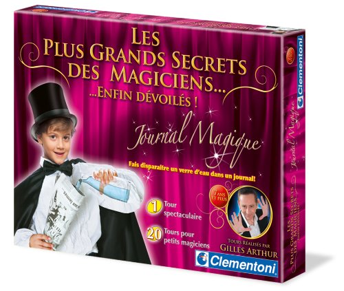 Clementoni 62097-jeu de société pour enfants-les plus grands secrets-journal magique (initié) code EAN 8005125620975 
