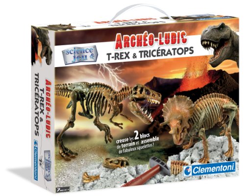 Clementoni - 62363.1 - jeu educatif et scientifique - archéo - 2 in 1 code EAN 8005125623631 