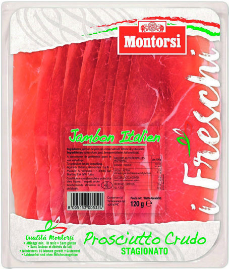  PROSCIUTTO CRUDO I FRESCHI “NEGRONI” code EAN 8005153005324 