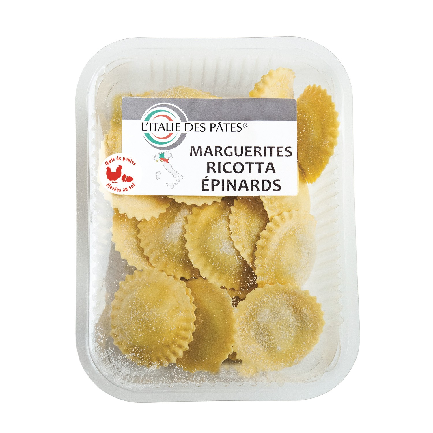 Pâtes fraîches Marguerite/ricotta/épinard L'ITA...