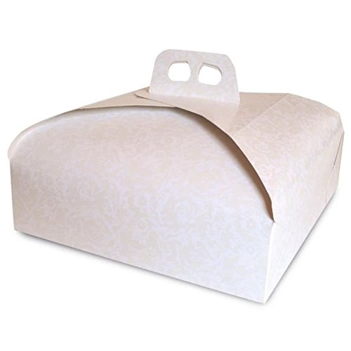 GUARDINI Boîte emporte-gâteaux en carton blanc