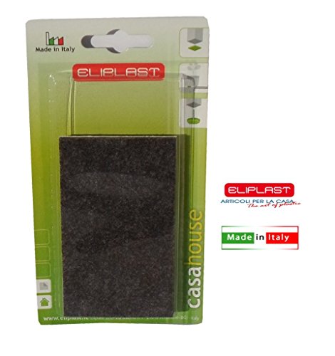 Eliplast ADHÉSIVE FEUTRINE 100 X 60 mm 3 PIÈCES BL. BRUN 8006383252700 (8006383252700)