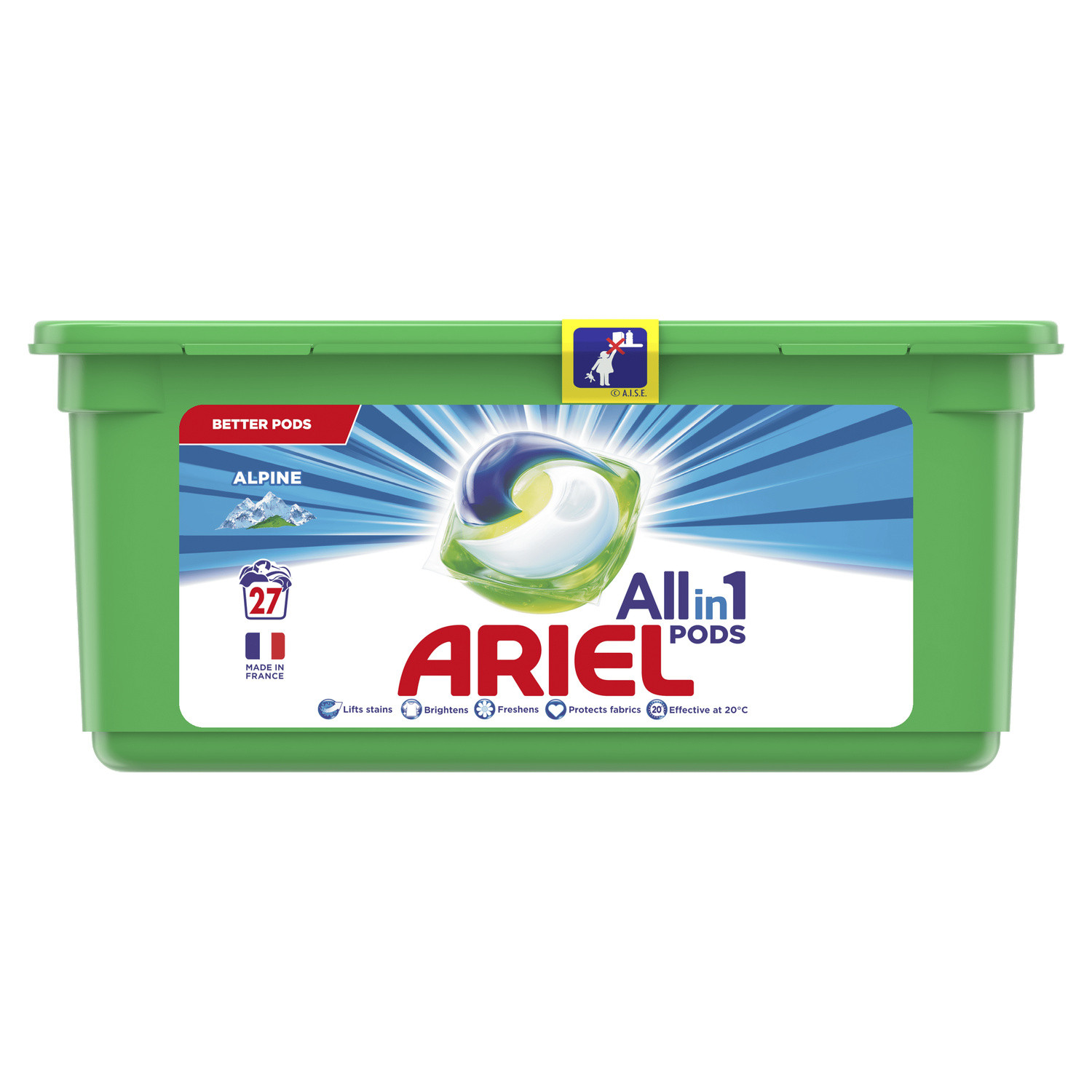 Lessive capsule alpine all in 1 ARIEL