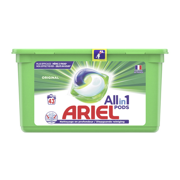 Lessive capsules Tout en 1