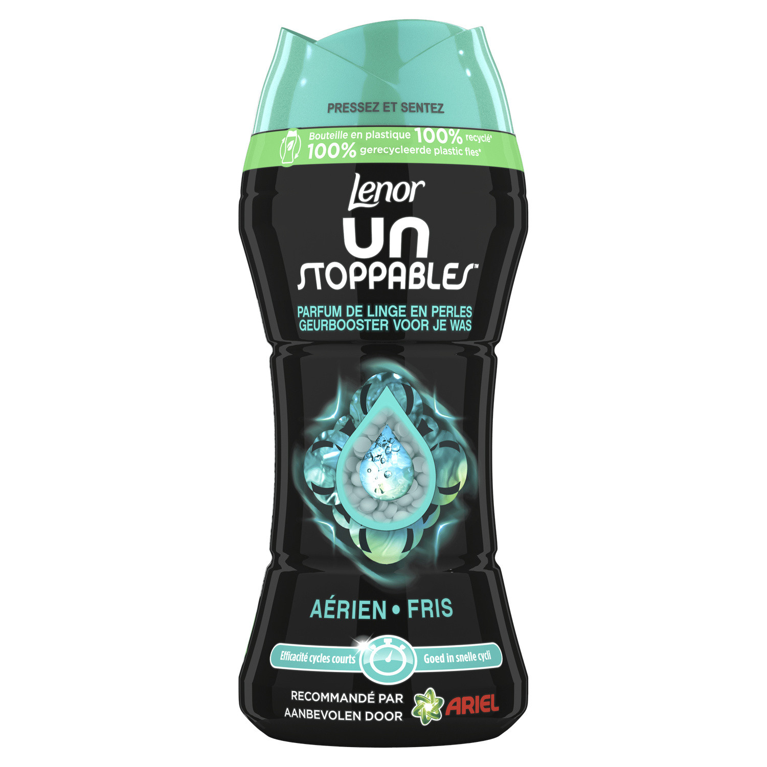 Parfum de linge en perles adoucissant aérien LENOR UNSTOPPABLES 8006540090329 LENOR