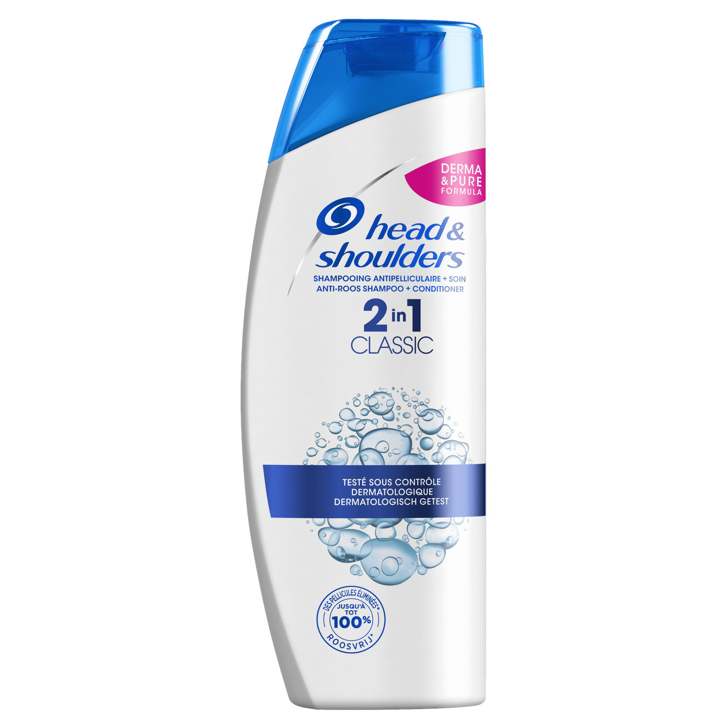 Shampooing antipelliculaire 2en1 Classic HEAD &...