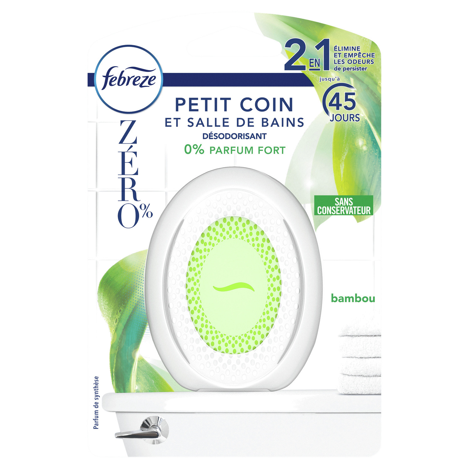 FEBREZE Désodorisant intérieur bambou FEBREZE code EAN 8006540135662 