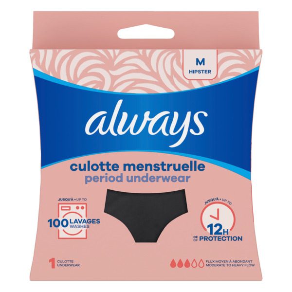  Culotte Menstruelle Noire Lavable Always code EAN 8006540709955 