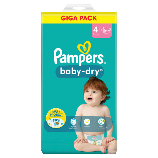 PAMPERS Couches "Giga Pack" code EAN 8006540783085 