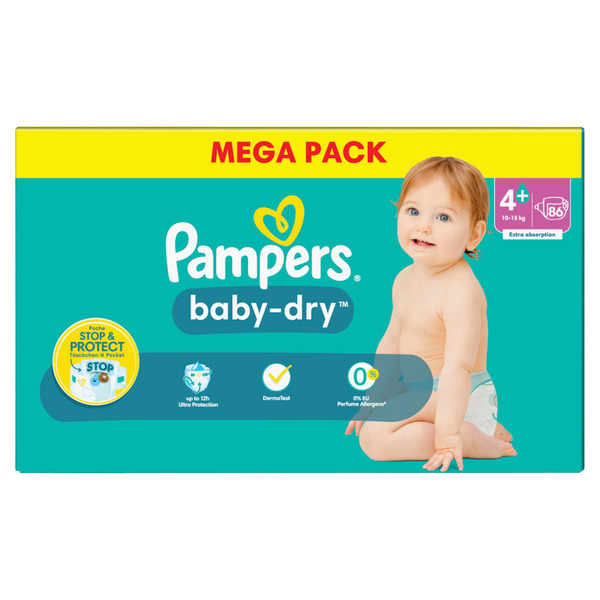 PAMPERS Couches "Mega Pack" code EAN 8006540792766 
