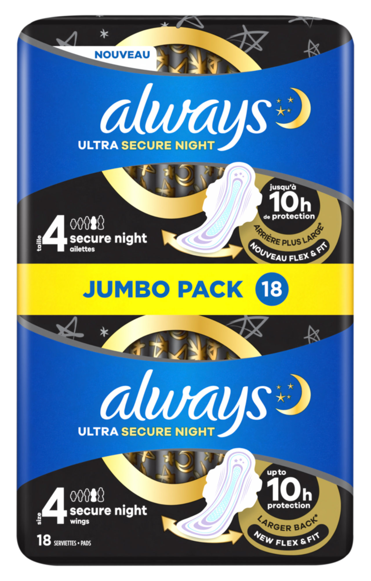 SERVIETTES HYGIENIQUES