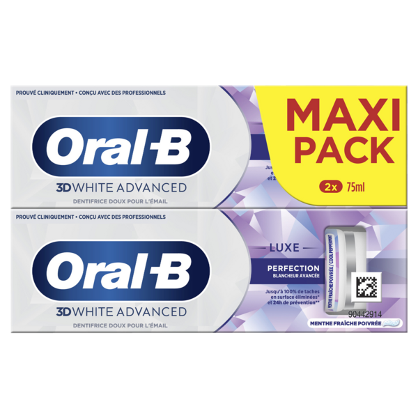 ORAL B Dentifrices "Maxi Pack" code EAN 8006540882412 