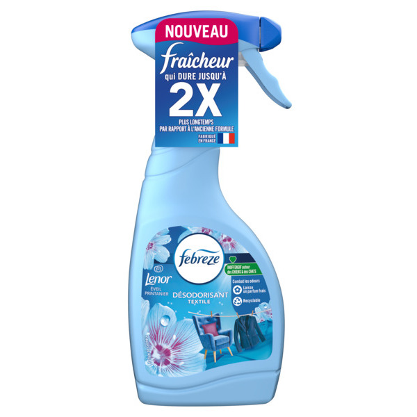 DÉSODORISANT TEXTILE LÉNOR ÉVEIL PRINTANIER  
