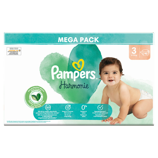 PAMPERS Couches "Mega Pack" 8006540938072