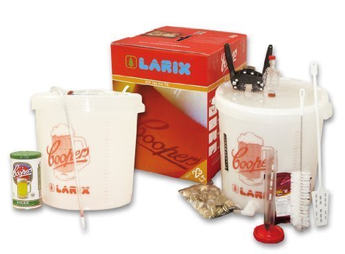 COOPERS Kit de luxe pour production de bière avec malt pour bière lager code EAN 8006818453511 