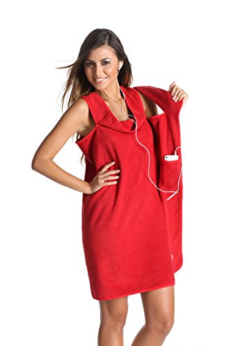 Kanguru Smartowel red s 1105 serviette de bain et plage portable maille microfibre 88 % polyester, 12 % polyamide code EAN 8006843011052 