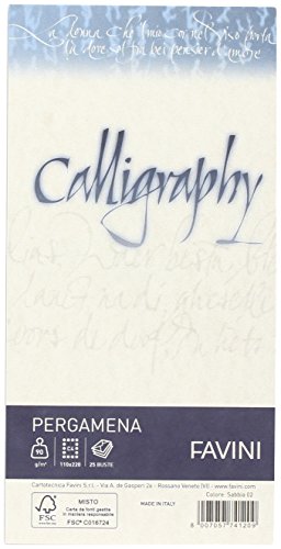 Calligraphy a57u203 parchemin lisse