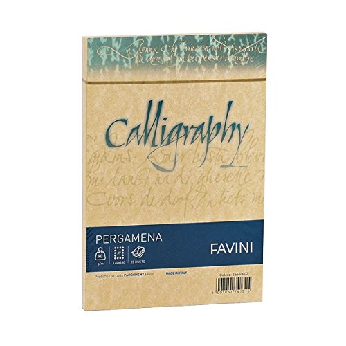 Calligraphy a57w207 enveloppes parchemin
