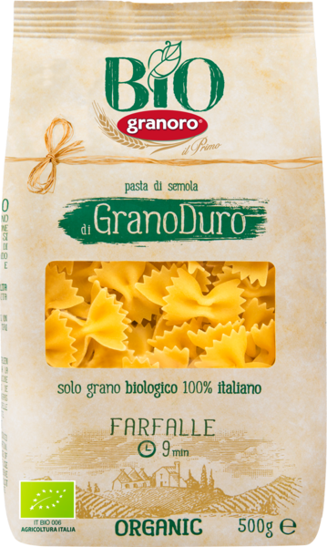 Pâtes Farfalle Bio Granoro 