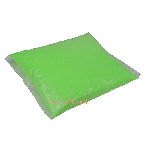 1 kg de sable Fine 0,4 - 0.7 mm Vert pomme