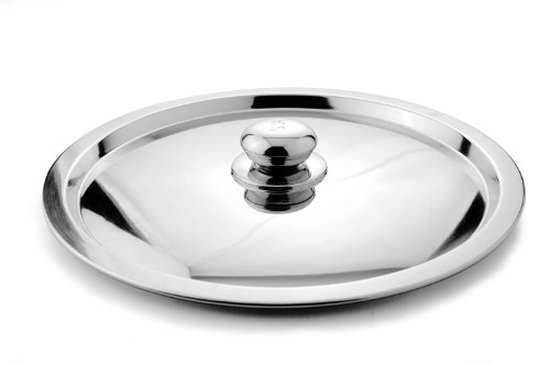 Ipac Couvercle universel avec bouton Inox 24 cm