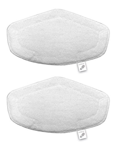 Kit 2 serpillères pour vaporetto smart 40 mop