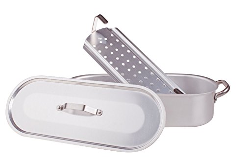 Agnelli Pesciera avec grille et couvercle en al...