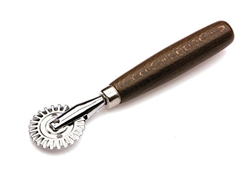 Roulette coupe-pâte en acier inoxydable italien...