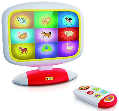 - f49677 - baby smart tv - blanc/rouge/jaune