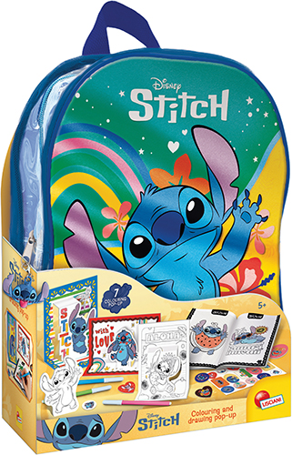  SAC À DOS DESSIN COLORIAGE LICENCE STITCH code EAN 8008324110674 