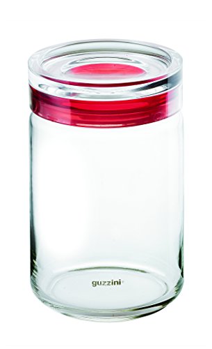 28551665 bocal 1000 cc rouge transparent 16,5 x...